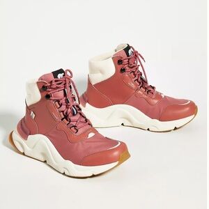 Sorel Kinetic Conquest Lace-Up Boots Pink | Sporty Waterproof Winter Boots